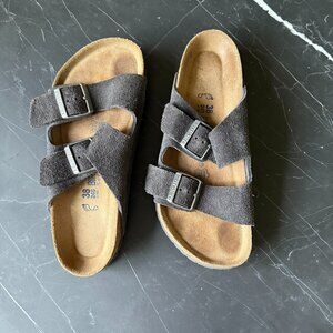 Arizona Birkenstock 39 - gray suede